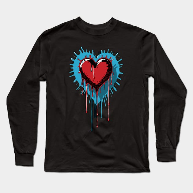 Sorrow Long Sleeve T-Shirt by Simoes Artistry